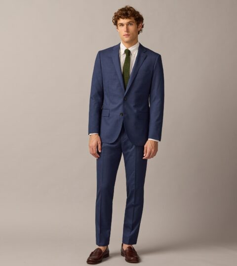 Ludlow Slim-fit Suit Jacket With Double Vent In Italian Wool