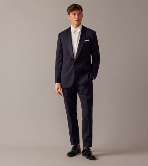 Ludlow Slim-fit Shawl-collar Tuxedo Jacket In Italian Wool