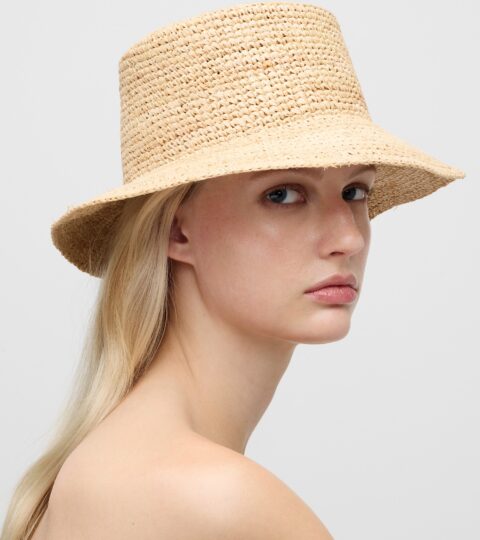 Raffia Bucket Hat