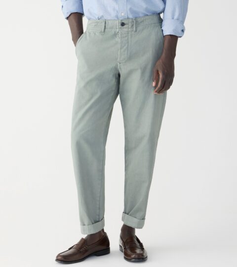 Wallace & Barnes Selvedge Officer Chino Pant