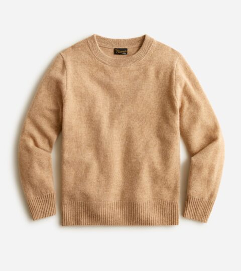 Kids’ Cashmere Crewneck Sweater