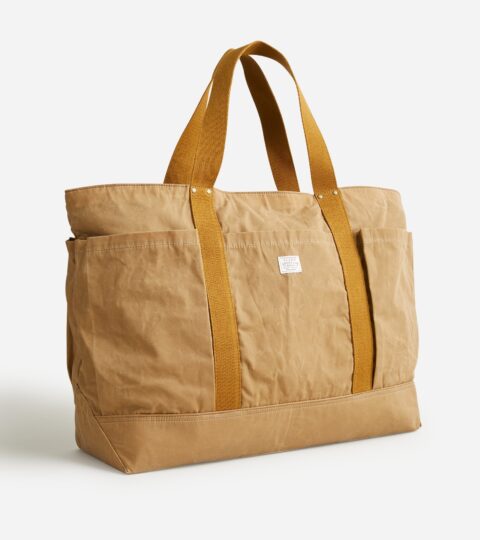 Waxed Canvas Tote Bag