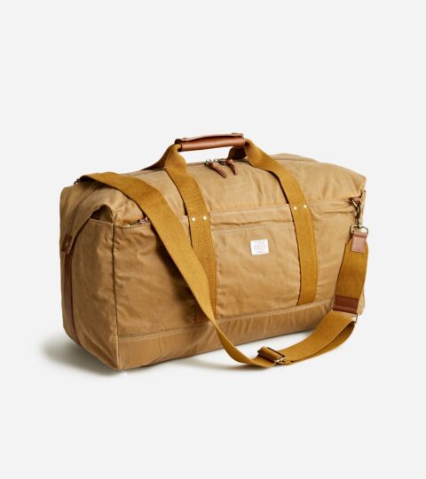 Waxed Canvas Duffel Bag