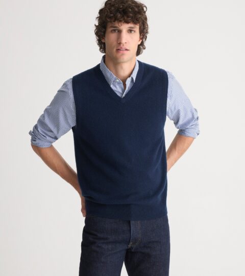 Cashmere Sweater-vest