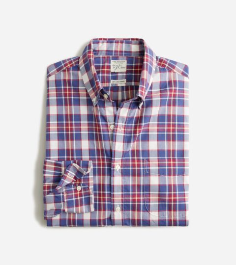 Secret Wash Organic Cotton Poplin Shirt