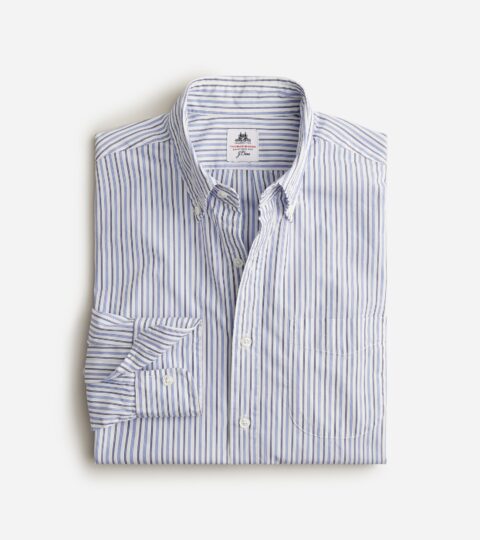 Thomas Mason® For J.Crew Washed Poplin Shirt