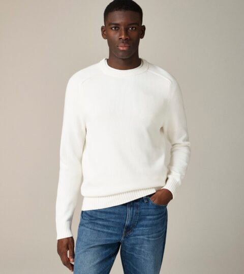 Heritage Cotton Crewneck Sweater