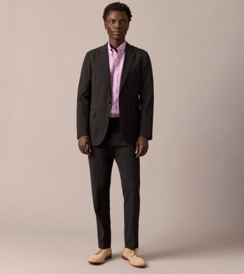 Ludlow Slim-fit Unstructured Suit Jacket In Seersucker