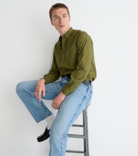 BEAMS PLUS X J.Crew Two-pocket B.D. Shirt