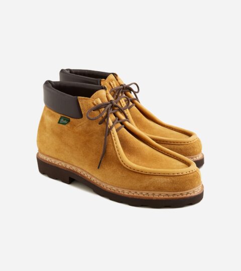 Paraboot X J.Crew Milly Marche Derby Boots In Roughout Suede