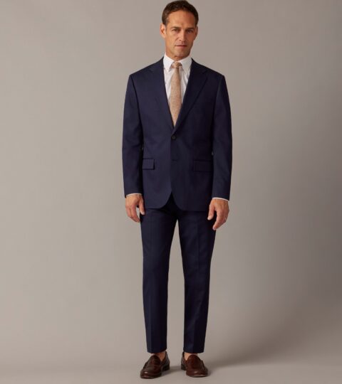 Crosby Classic-fit Suit Jacket In Italian  Chino