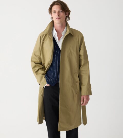 Ludlow Trench Coat In Water-resistant Cotton