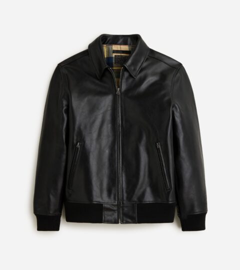 Limited-edition Flight Jacket In Italian Leather