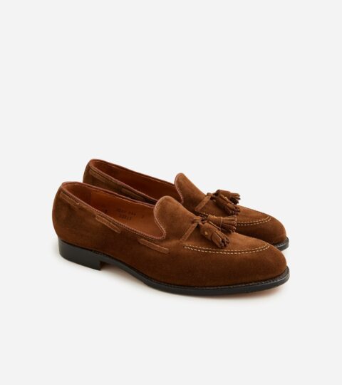 Alden® For J.Crew Suede Tassel Loafers