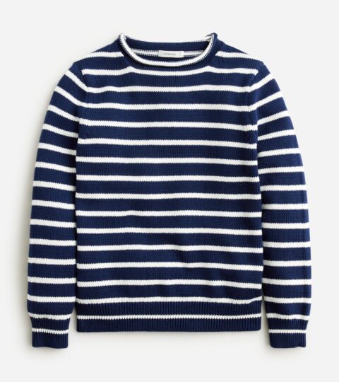 Kids’ Heritage Cotton Rollneck™ Sweater In Stripe