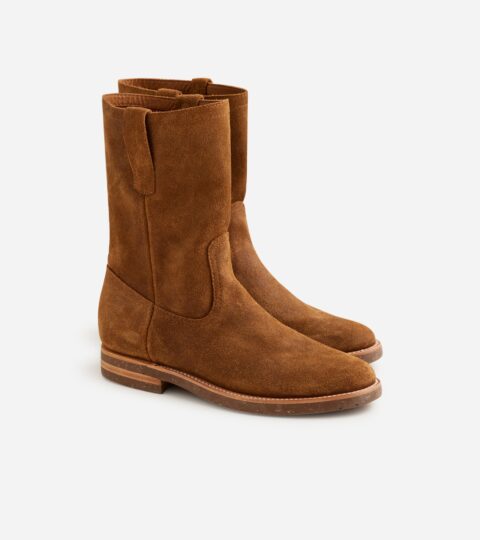 Hambleton X J.Crew Roper Boots In Roughout Suede