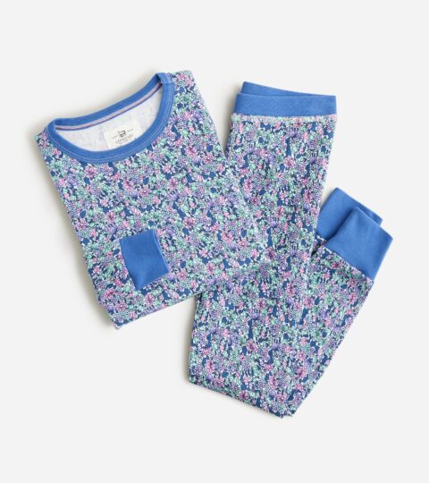 Girls’ Long-sleeve Printed Sleep Set