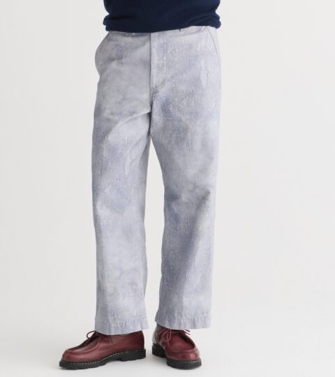 BEAMS PLUS MIL Trouser In Canvas Print