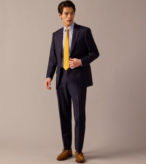 Crosby Classic-fit Suit Jacket In Italian Wool