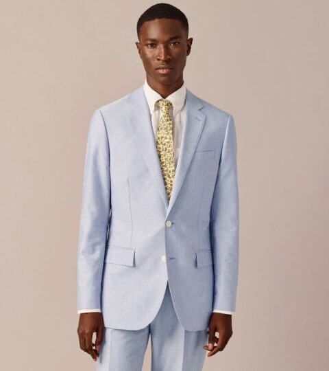 Ludlow Slim-fit Suit Jacket In Portuguese Cotton Oxford