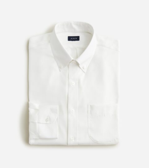 Bowery Wrinkle-free Dress Shirt With Point Collar