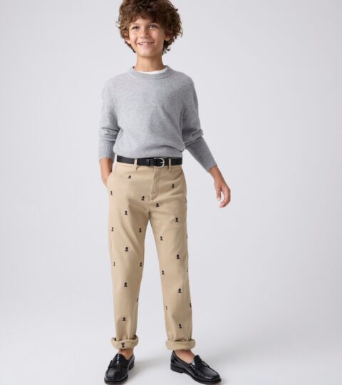 Boys’ Stretch Critter Chino Pant