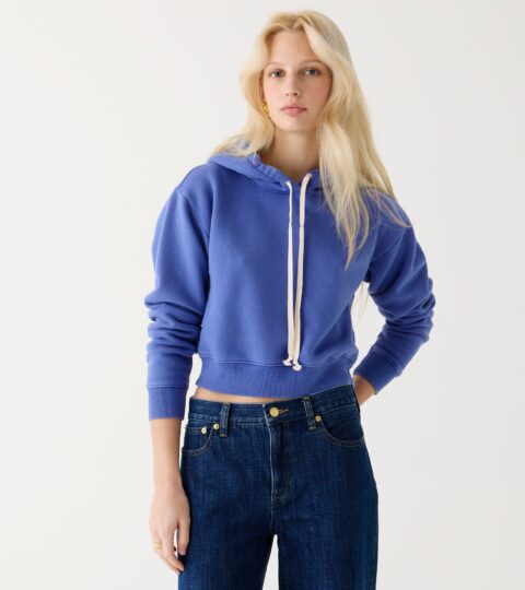 Heritage Fleece Cropped Hoodie