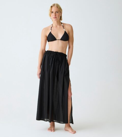 Cotton Voile Maxi Skirt