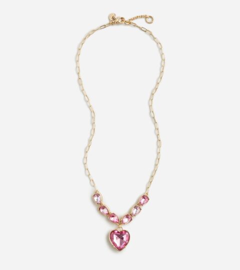 Girls’ Heart Charm Necklace