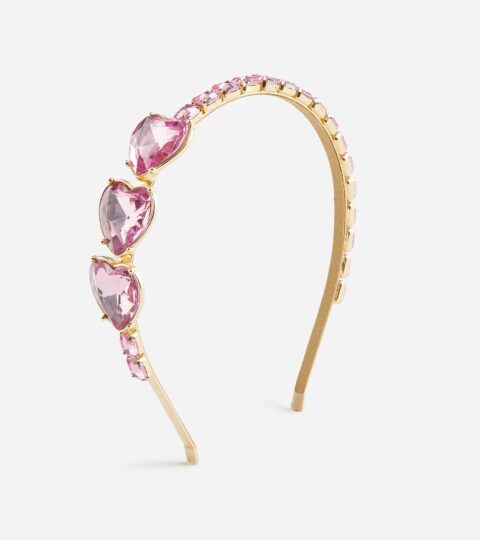 Girls’ Jewel Heart Headband