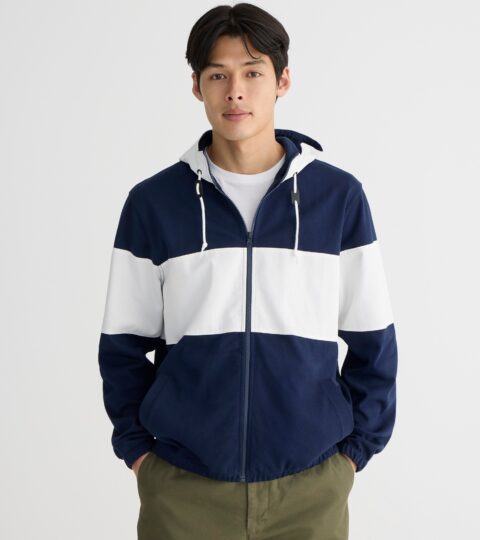 Full-zip Rugby Hoodie