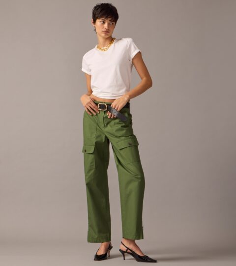 Collection Cargo Pant In Trench Canvas