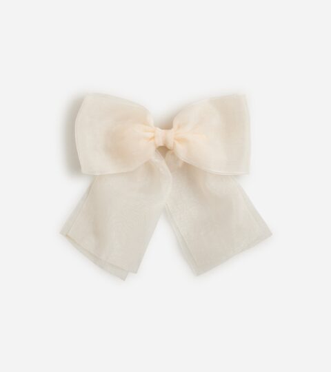 Sheer Bow Hair Clip