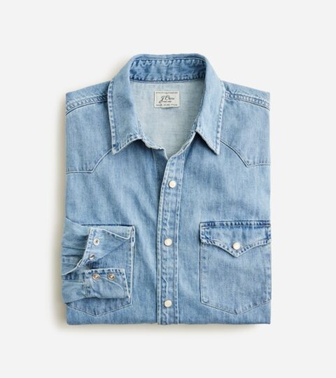 Chambray Western Shirt