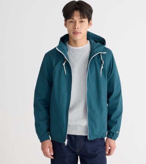 Hooded Surf Jacket In Cotton