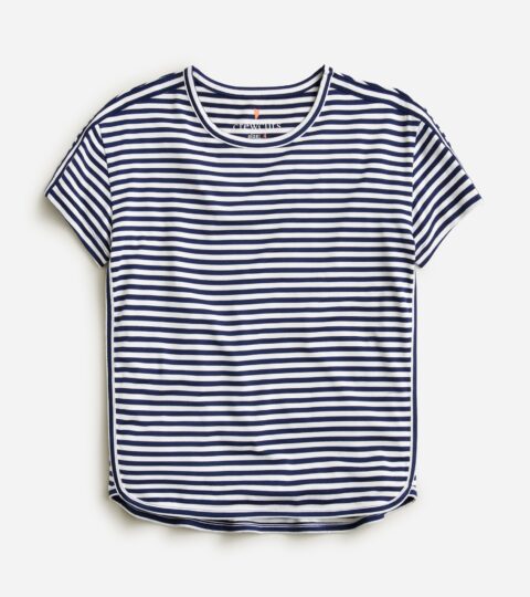 Girls’ Active Dolphin-hem T-shirt