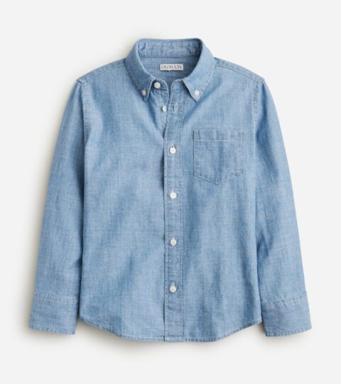 Kids’ Button-down Chambray Shirt