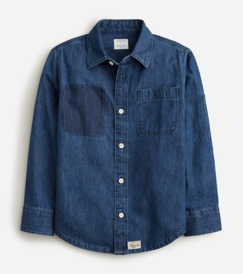 Kids’ Button-down Denim Shirt