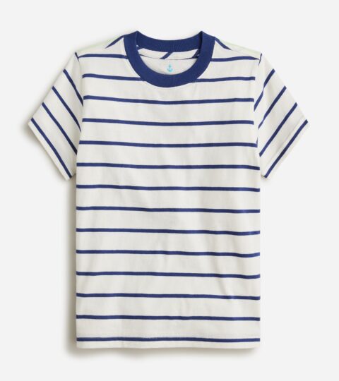 Kids’ Short-sleeve T-shirt In Stripe