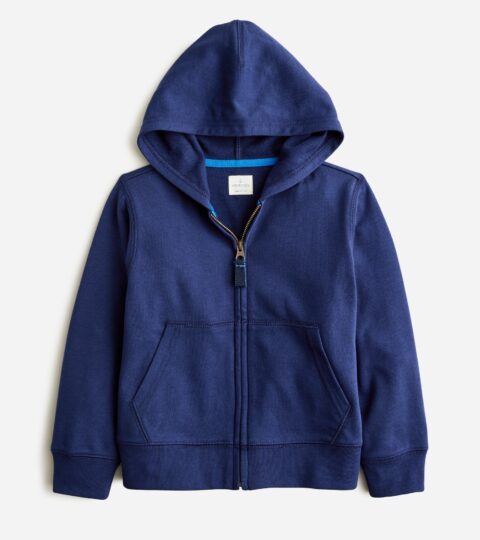 Kids’ Full-zip Hoodie In Terry