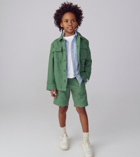 Limited-edition Kids’ Slub Cotton Field Jacket