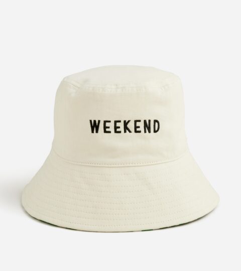 Kids’ Reversible "weekend" Bucket Hat