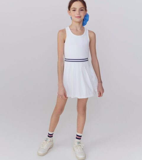 Girls’ Active Pleated Dress