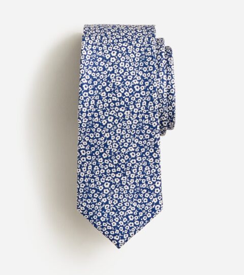 Kids’ Printed Tie In Ditsy Floral