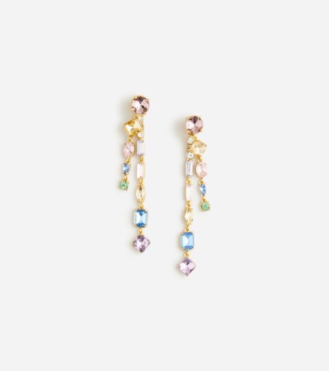 Crystal Jacket Drop Earrings