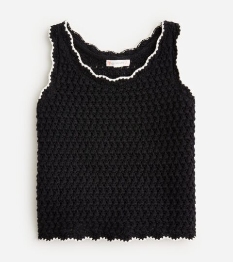 Girls’ Crochet Tank Top