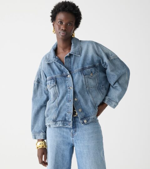 Limited-edition Point Sur Denim Trucker Jacket In Beach Way Wash