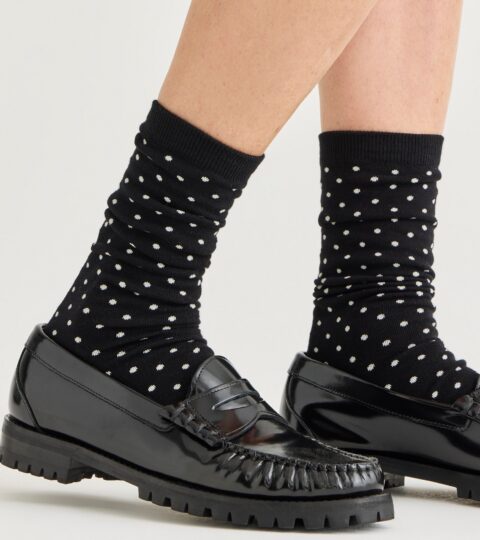 Polka-dot Trouser Socks Three-pack