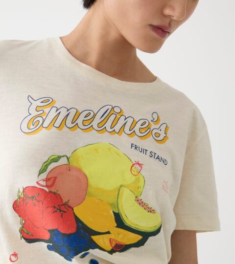 Classic-fit "fruit Stand" Graphic T-shirt