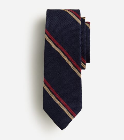 Silk Tie In Stripe